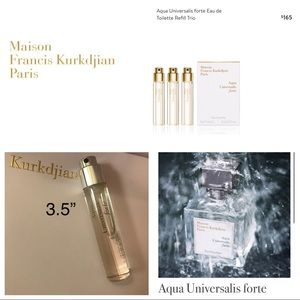 Aqua Universalis Forte NWOT MAISON FRANCIS KURDJI